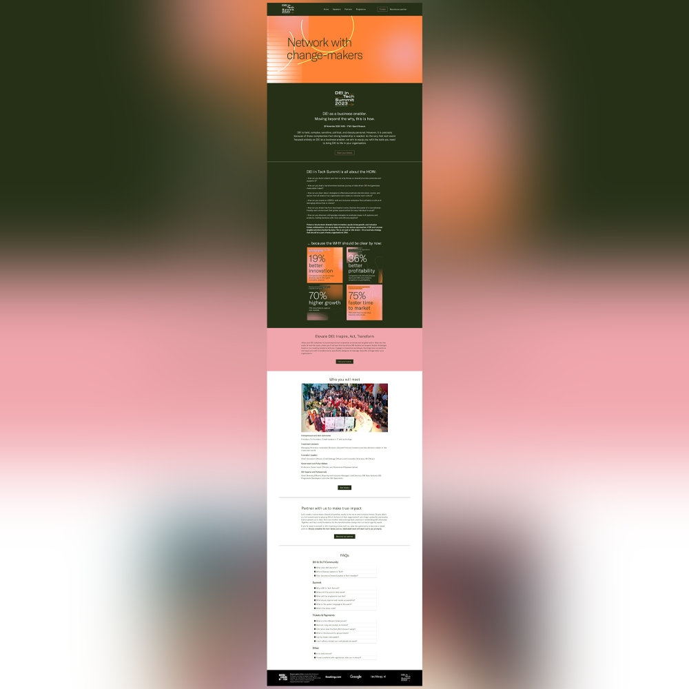 DEI in Tech Summit 2023 - Strona główna